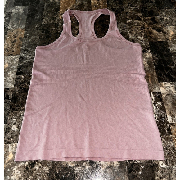 LULULEMON SWIFTLY TECH RACERBACK TANK TOP PINK COLOR SIZE 10 - Picture 8 of 10